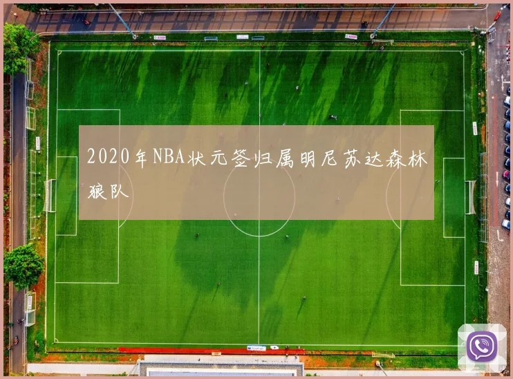 2020年NBA状元签归属明尼苏达森林狼队