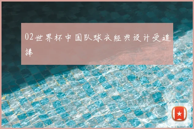 02世界杯中国队球衣经典设计受追捧